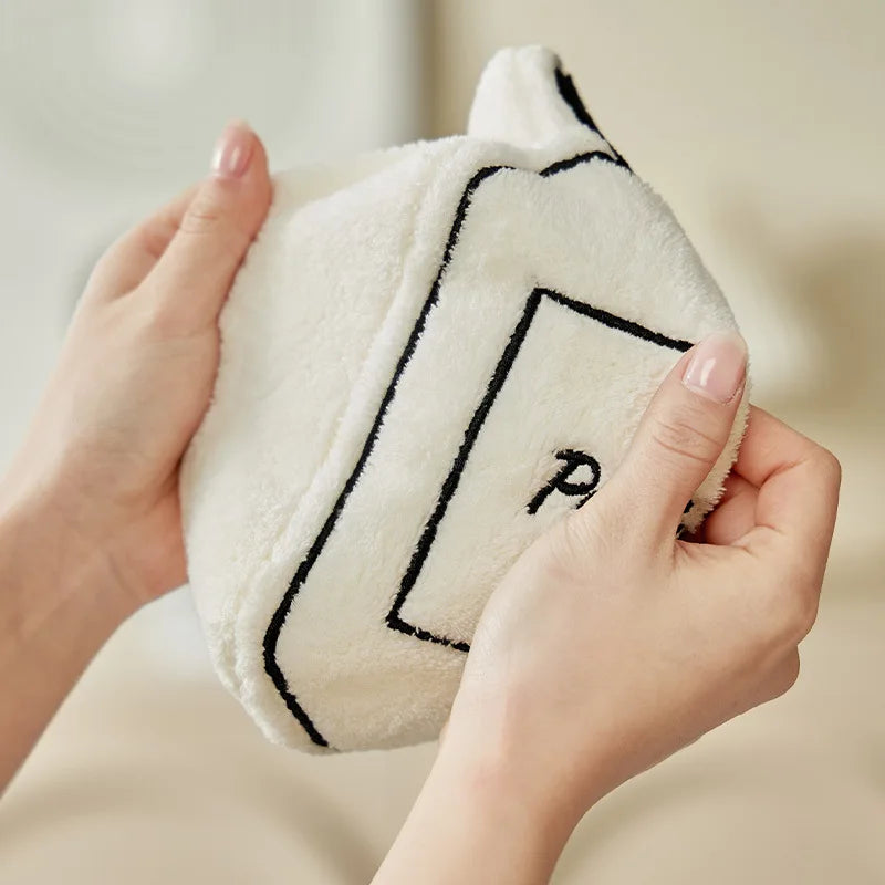 Thickened Flower Perfume Style Towel Bathroom Kitchen Quick-drying Creative Absorbent Towel Household Hotel Hanging Hand Towel