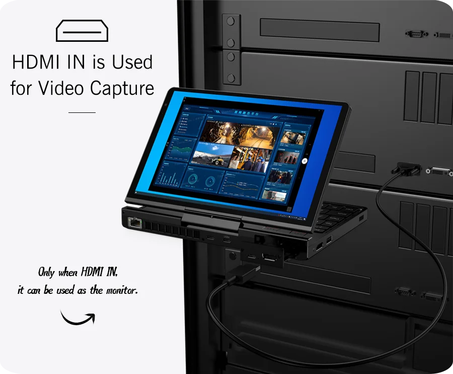 GPD Pocket 4 Mini Laptop 8.8-inch AMD AI 9 HX 370 64GB RAM Portable Mini PC 2TB NVMe flipped 180° business Laptop Computer