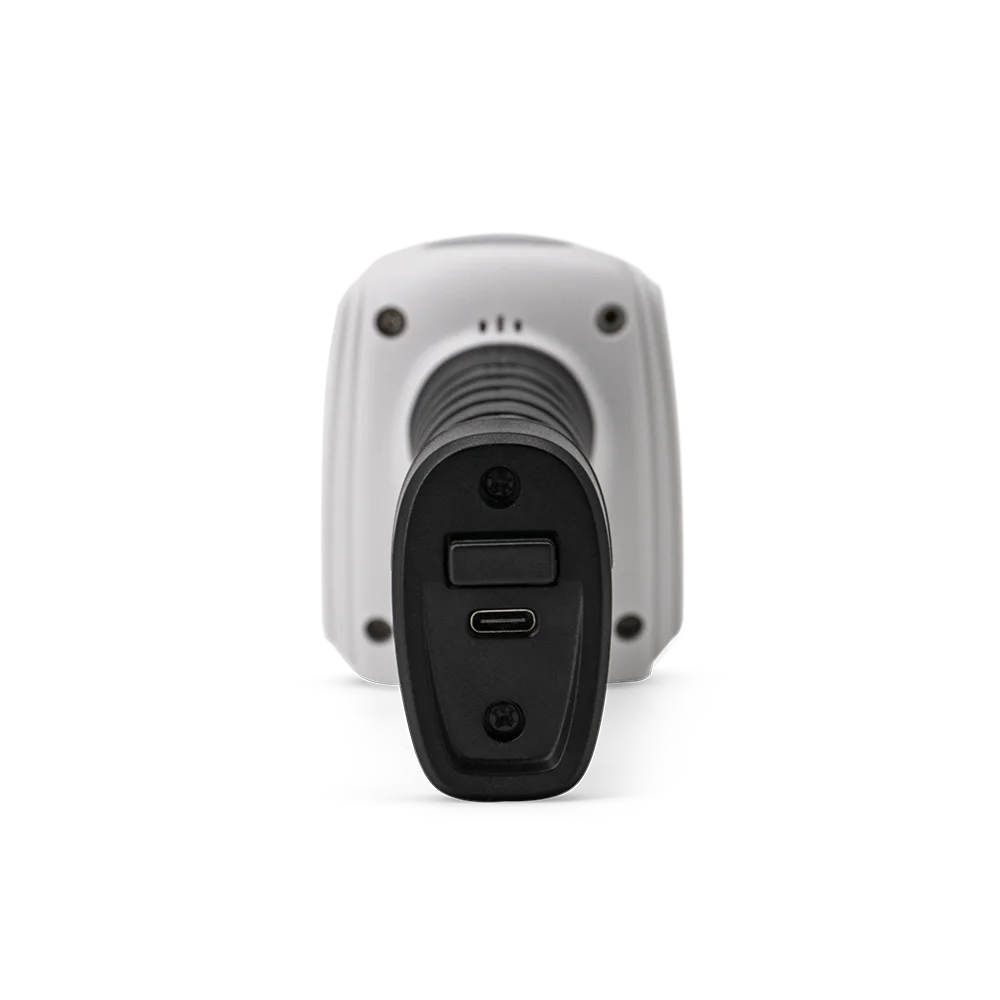 Wireless Handheld 2D Bluetooth Barcode Scanner PDF417 Data Matrix QR Code Reader with LCD Screen Display Image Logistic Reader