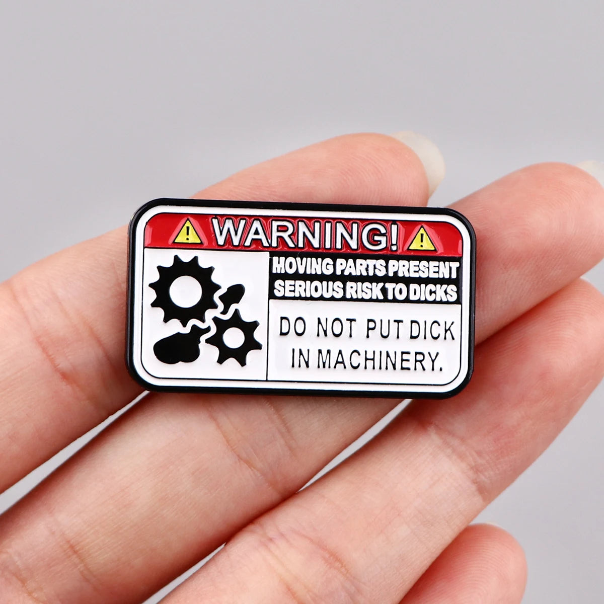 WARING Brooches for Women Encouragement Quotes Enamel Pins Clothes Badges Lapel Pins for Backpack Fashion Jewelry Worker Gift