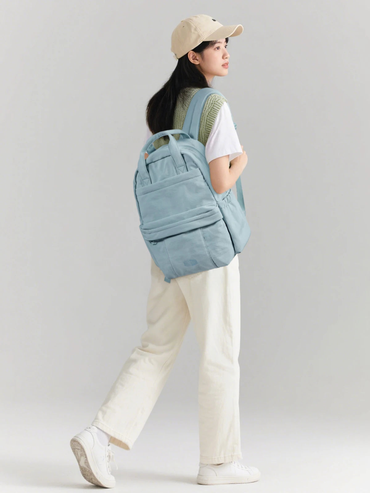 BAGSMART 14.3 in Laptop Backpack Large Capacity Business Briefcase Multi-Function Large Capacity Business Girls School Bag