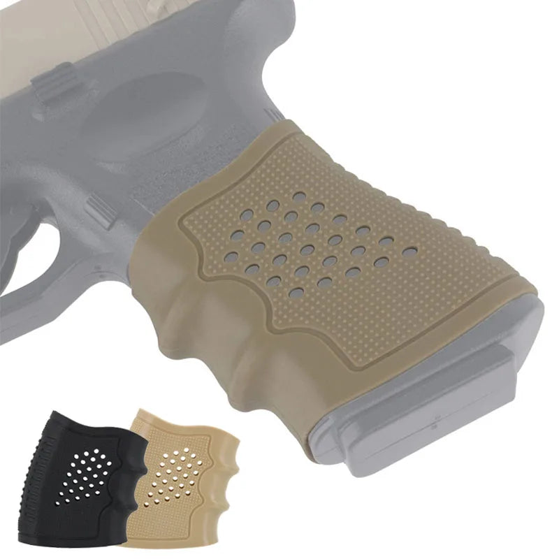 Glove Cover Sleeve Anti Slip For Most Of Glock 17 19 Handgun Hunting Accessories Tactical Pistol Rubber Grip Holster Magazine