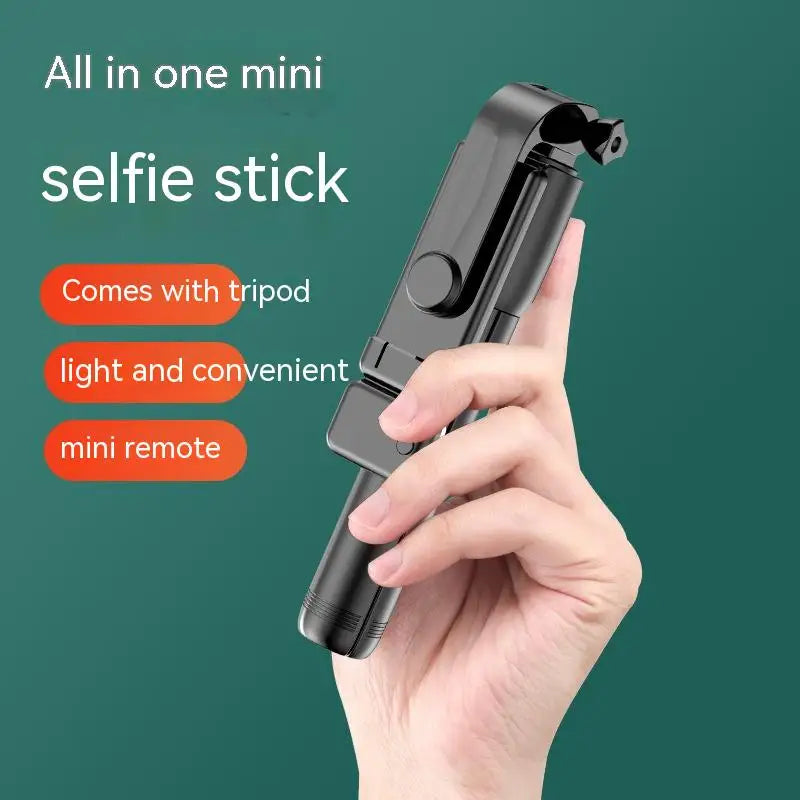 Expandable 3-in-1 Selfie Stick Tripod With Detachable BT Wireless Remote Compatible With Most Of Phones Lightweight Tripod Stand