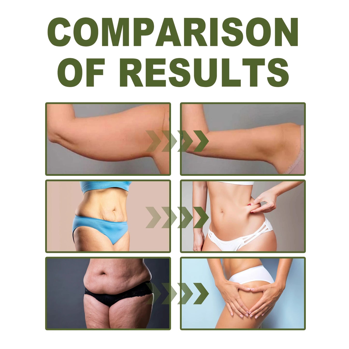 OceAura Green Coffee Bean Firming Body Cream Moisten the Skin Cream Caffeine Body Lotion Moisturizer To Firm Tighten Skin