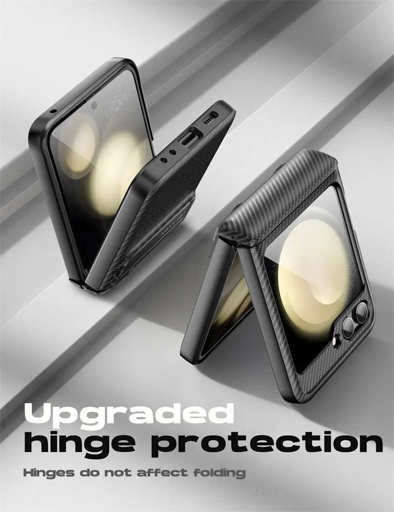 I-BLASON For Samsung Galaxy Z Flip 5 Case 5G (2023) Journey Full-Body Rugged Case with Built-in Screen Protector & Kickstand