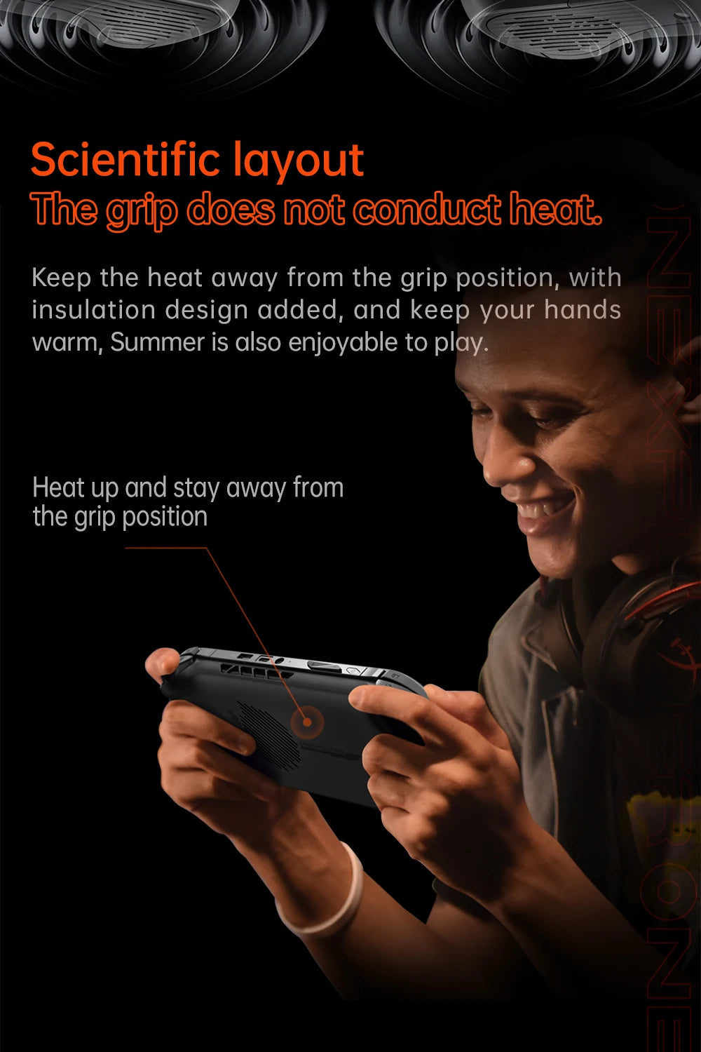 OneXPlayer OneXFly F1 Pro AMD AI 9 HX 365 370 OLED 144Hz Screen Gaming Handheld Console 3A Gamepad 7” PC Game Computer Laptop