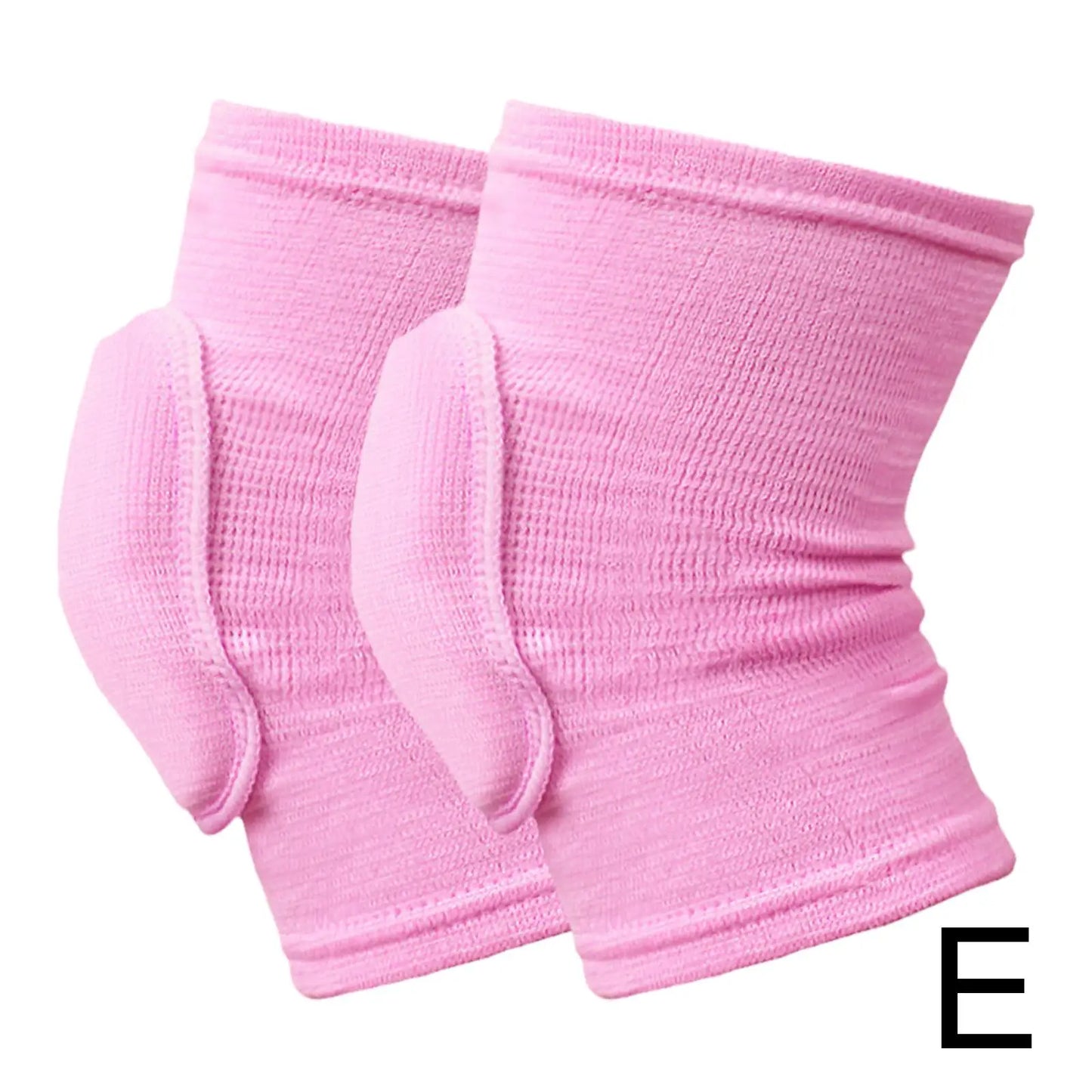 2pcs/set Sports Compression Knee Pads Elastic Knee Protector Thickened Sponge Knees Brace Support For Dancing Workout Training
