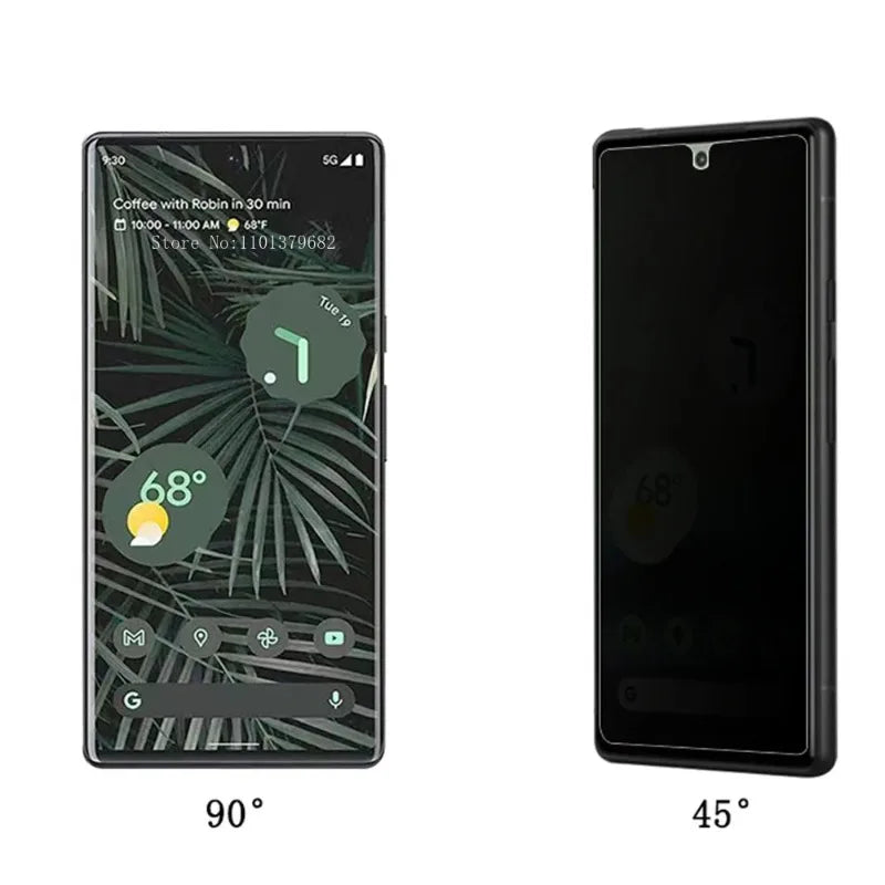 3PCS Privacy Hydrogel Film for Google Pixel 8 7 Pro Screen Protector For Google Pixel 6 6A 7A 8A Soft Protection Not Glass