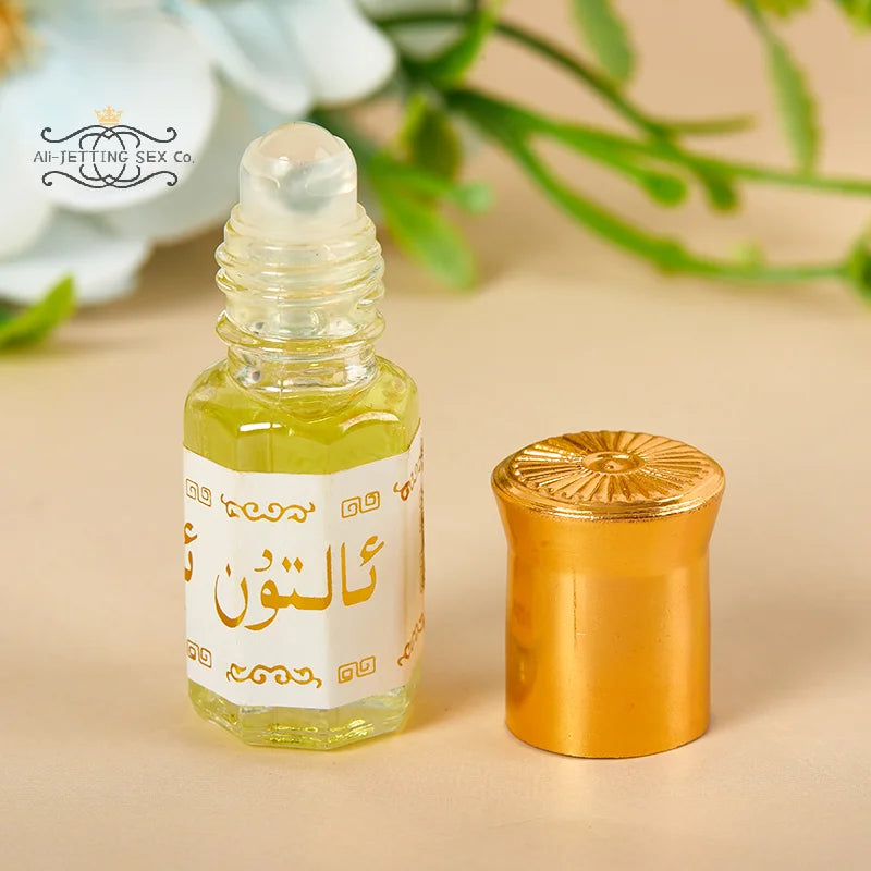 3ML Saudi Essential Oil Perfume Floral Notes Lasting Fragrance For Women Flower Flavor Perfume Essence Oil Body Deodorization