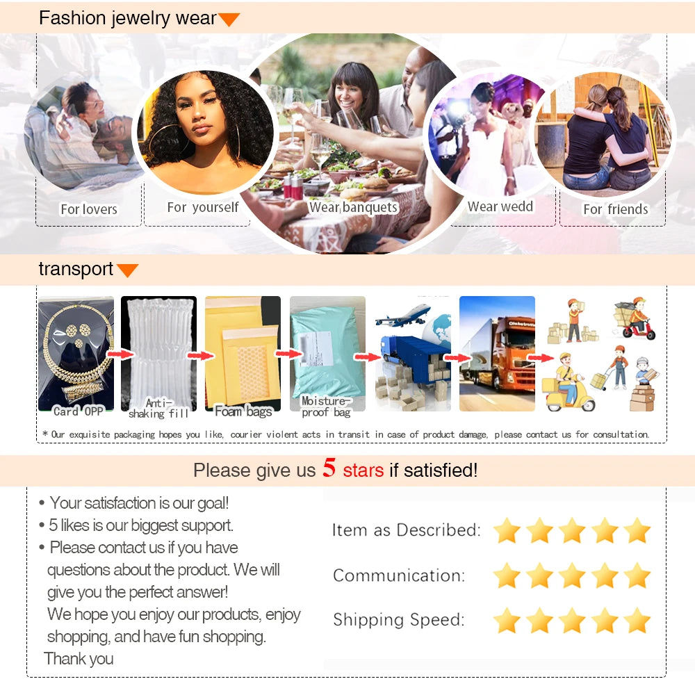 Dubai Gold Color Women Jewelry Sets Classic Design Necklace Earrings Charm Bracelet Ring  Banquet Party Jewelry 18K Gold Plated