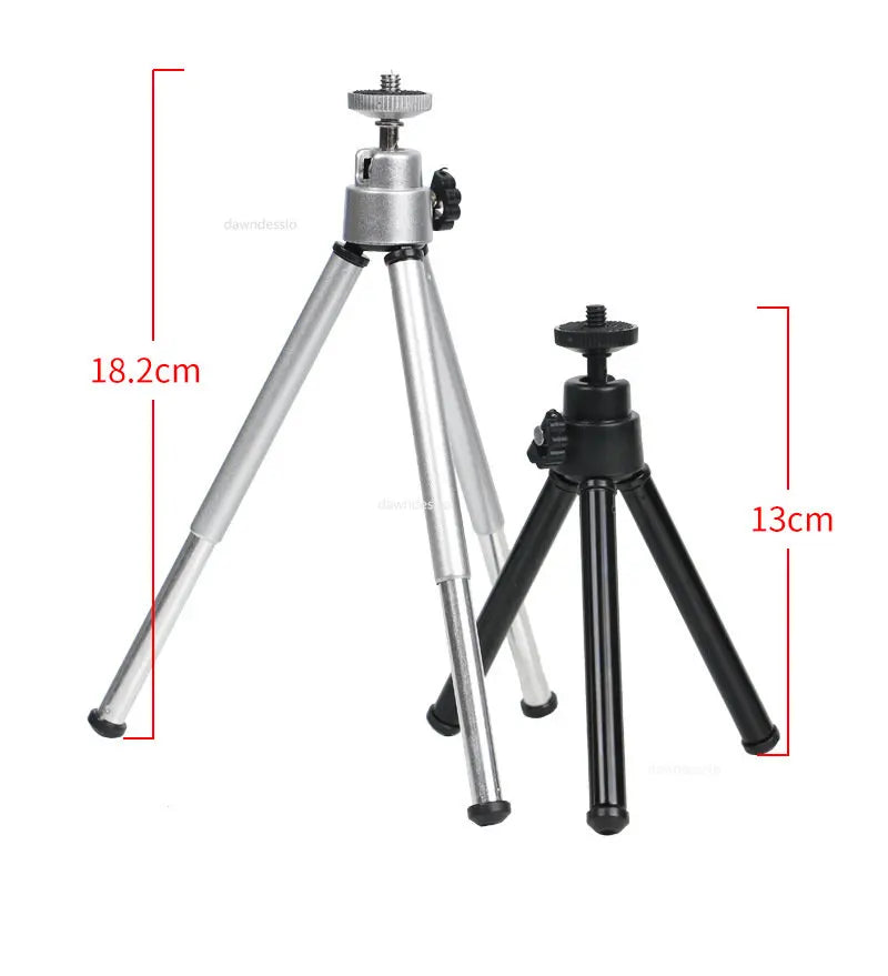 Mini Flexible Tripod 2 Section Stand Holder for Projector Camera Desktop Tripod for Mobile Phone Tripod for Camera