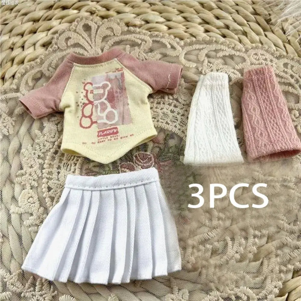 Casual Wears Doll Elegant Dresses Durable DIY Accessories Doll Handmade Clothes 1/6 BJD Doll Princess Clothes