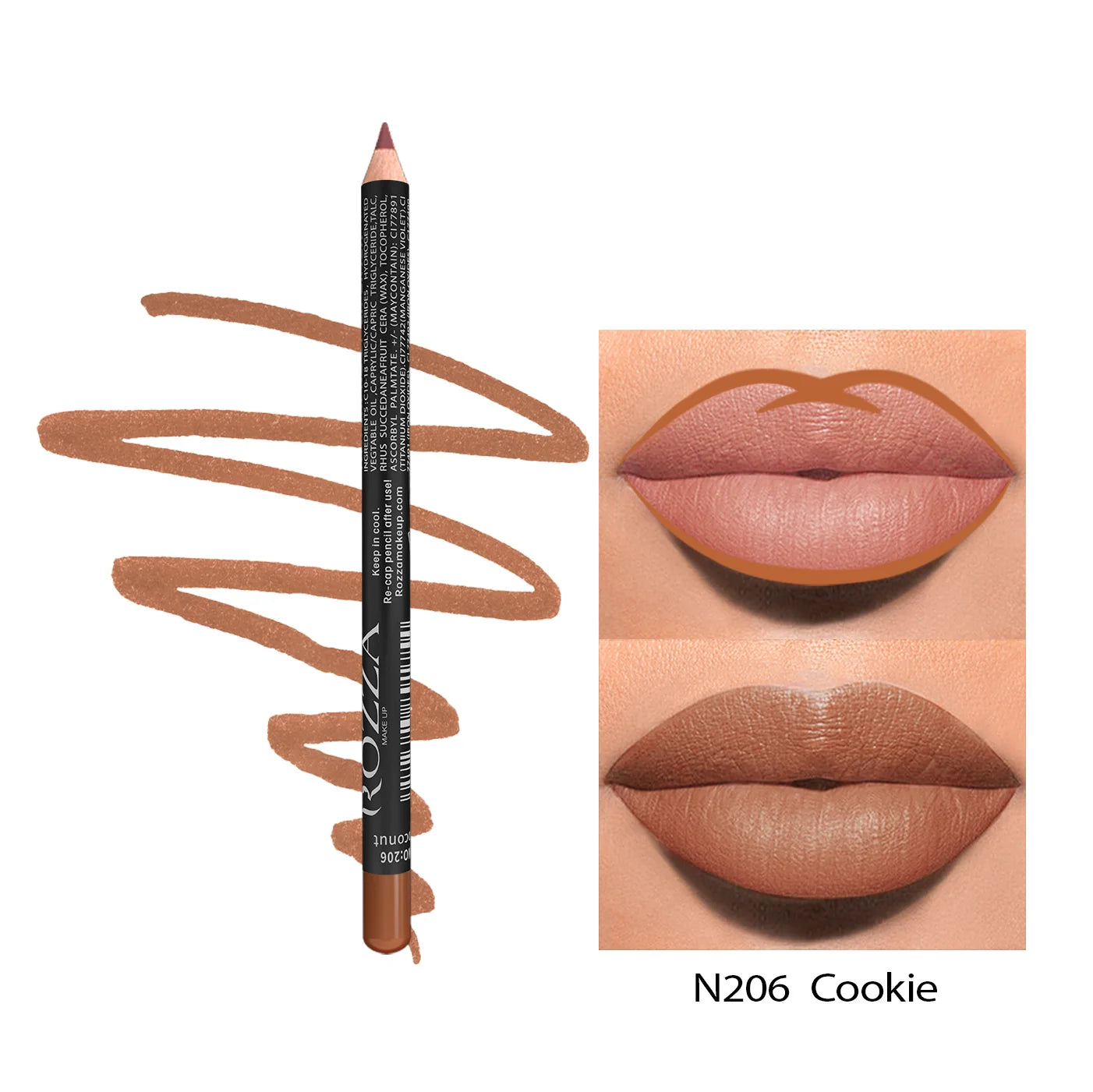 14pcs/set Lip Liner Pencil Matte Nude Contour Lipliner Lipstick Waterproof Long Lasting Lipstick Pen Lip Tint Cosmetics