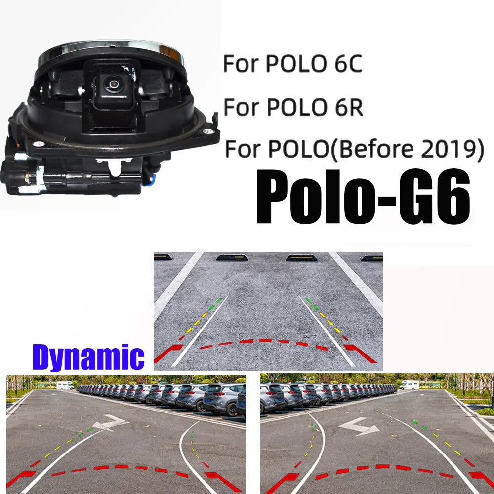 Parking HD Reverse Flip Logo VW Badge Rear View Camera For Passat B6 B7 B8 CC GOLF 6 7 POLO Beetle Auto emblem Flipping CCD