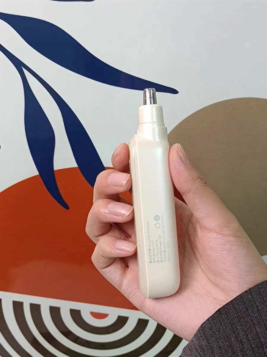 2024 New Xiaomi Mijia Nose Hair Trimmer USB Charging LED Display High Quality Electric Portable Men Mini Nose Hair Clipper