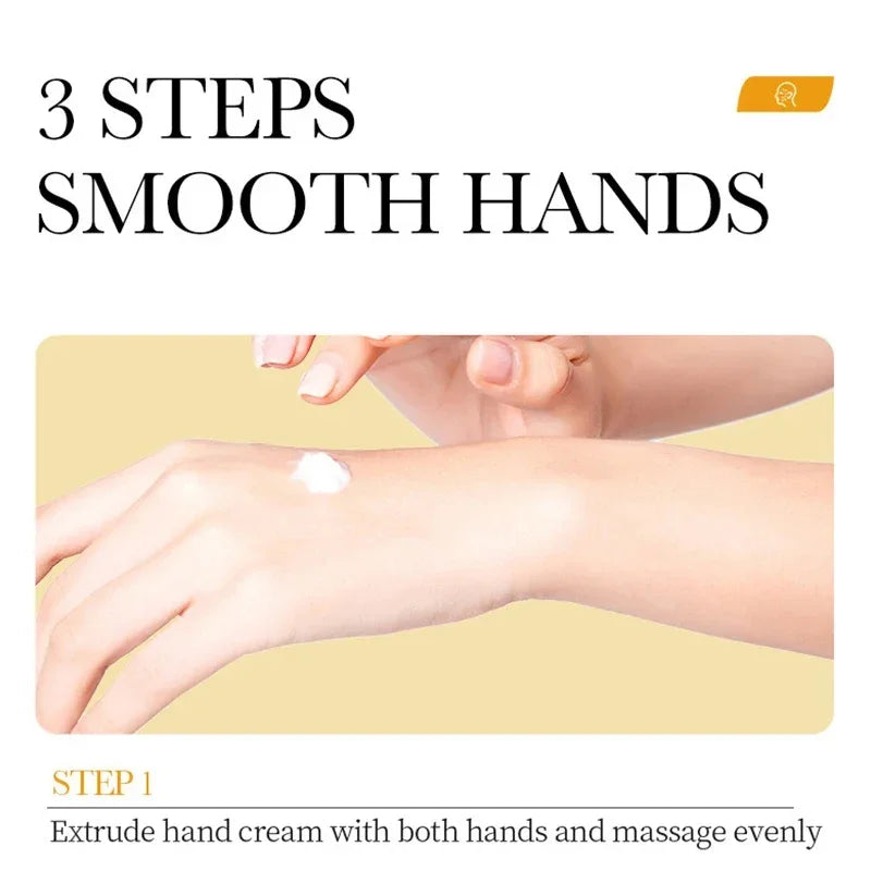 Anti-wrinkle Hand Cream Collagen Skin Soften Nourish Cracked Repair Whitening Moisturizing Anti-drying Product Korean Skin Care