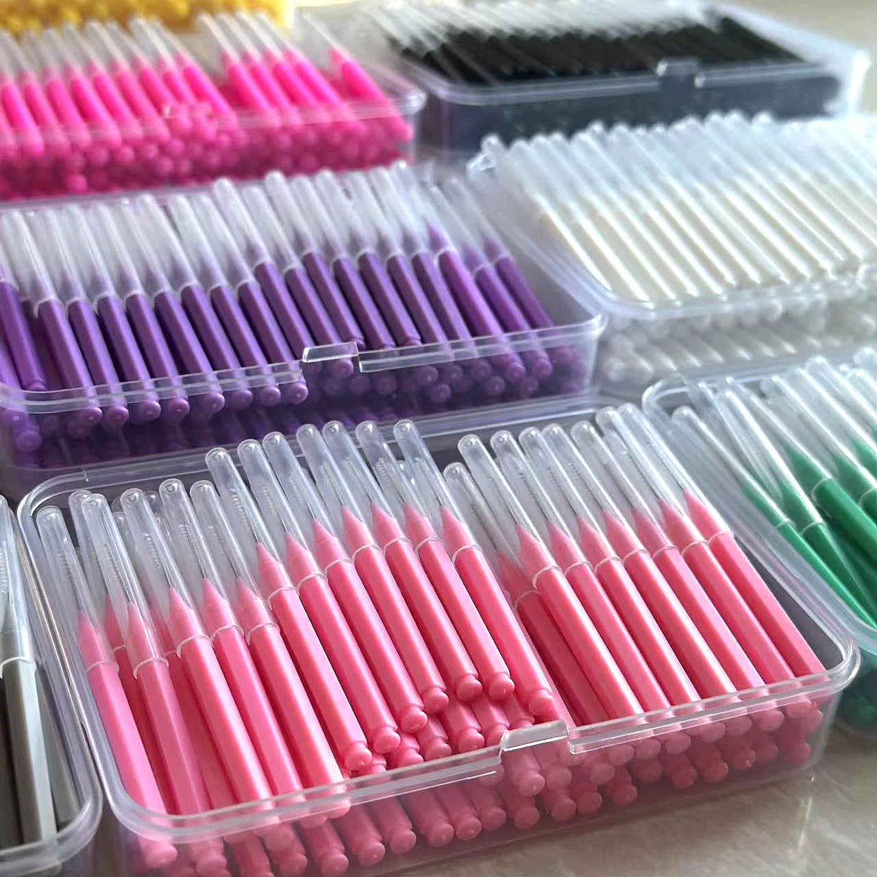 100Pcs/box Interdental Brushes Health Care Tooth Escova Interdental Cleaners Orthodontic Dental Teeth Brush Oral Hygiene Tool