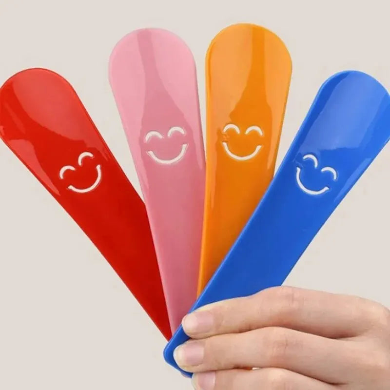 Shoe Horns Professional Plastic Shoe Horn Spoon Shape Shoehorn Shoe Lifter Flexible Sturdy Slip