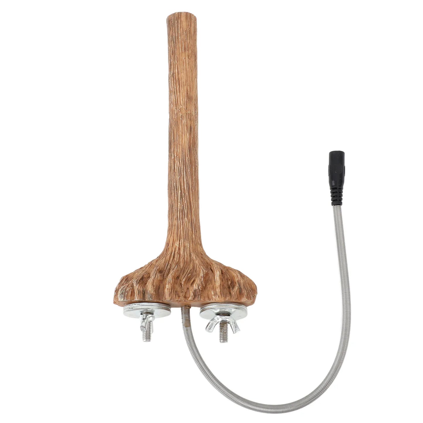 Birds Warmer Perch Bird Cage Heated Perches Fast Heating Intelligent Temperature Control Resin Parrot Thermal Stand for Winter