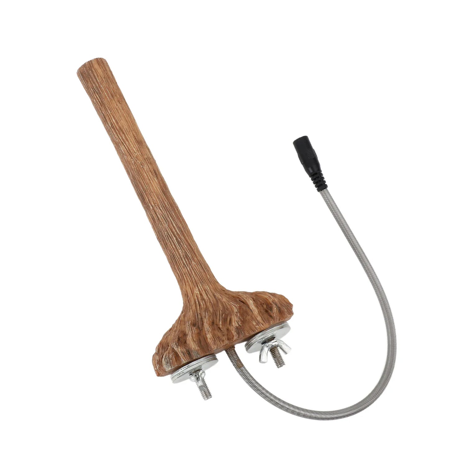 Birds Warmer Perch Bird Cage Heated Perches Fast Heating Intelligent Temperature Control Resin Parrot Thermal Stand for Winter