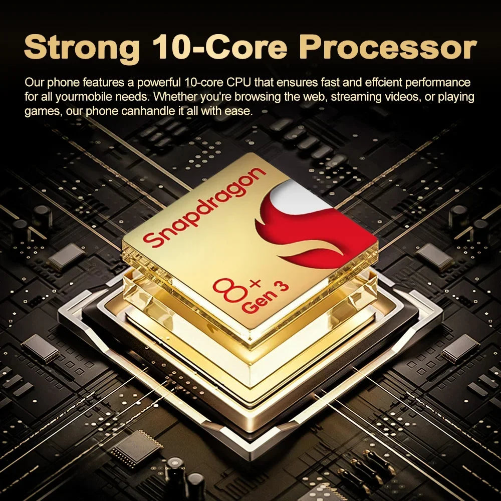 Original Mobile Phones Deals XS16 Pro+ Smartphone 7.3 inch Full Screen 4G 5G Cell Phone 8000mAh Brand New Phones Global Version