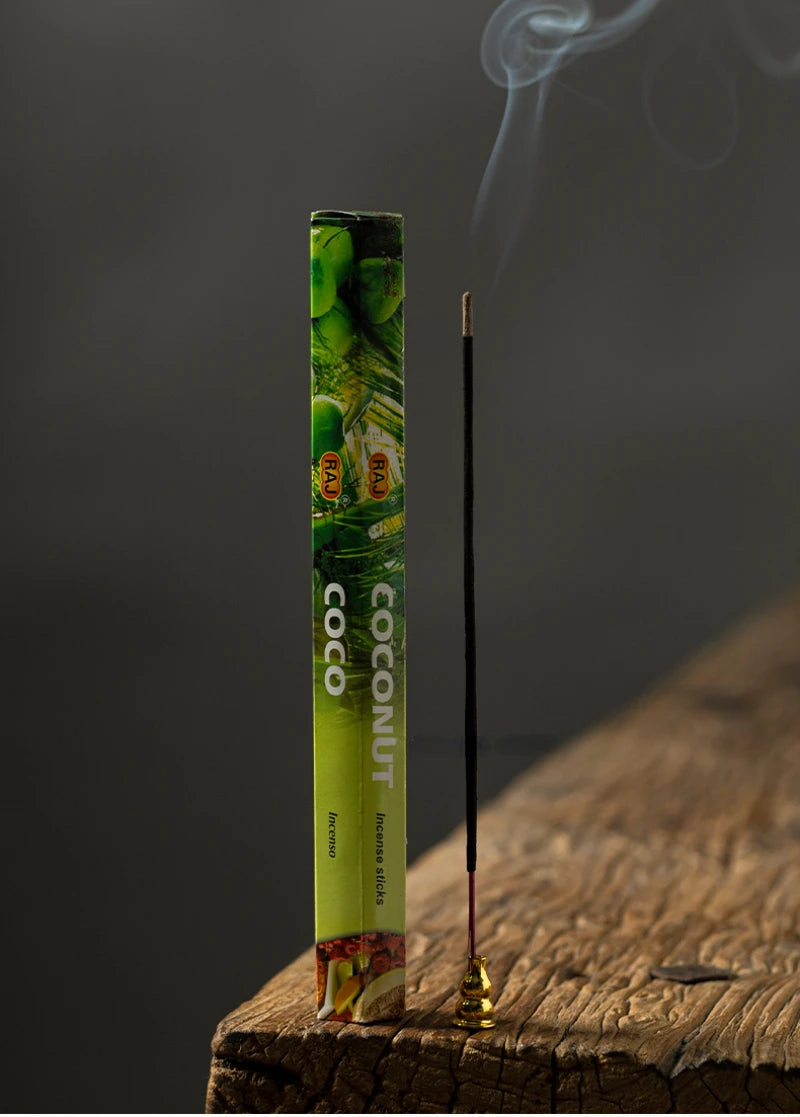 YXYMCF India Sandalwood Incense Sticks Meditation Lavender Sage Palo Santo Tibetan Line Incense Aromatherapy Lasting Fragrance