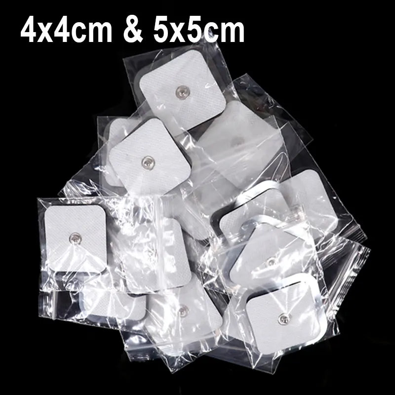 10/20PCS Electrode Pads Gel For Tens Acupuncture Physiotherapy Machine Slimming Pulse Ems Muscle Stimulator Massager Sticker