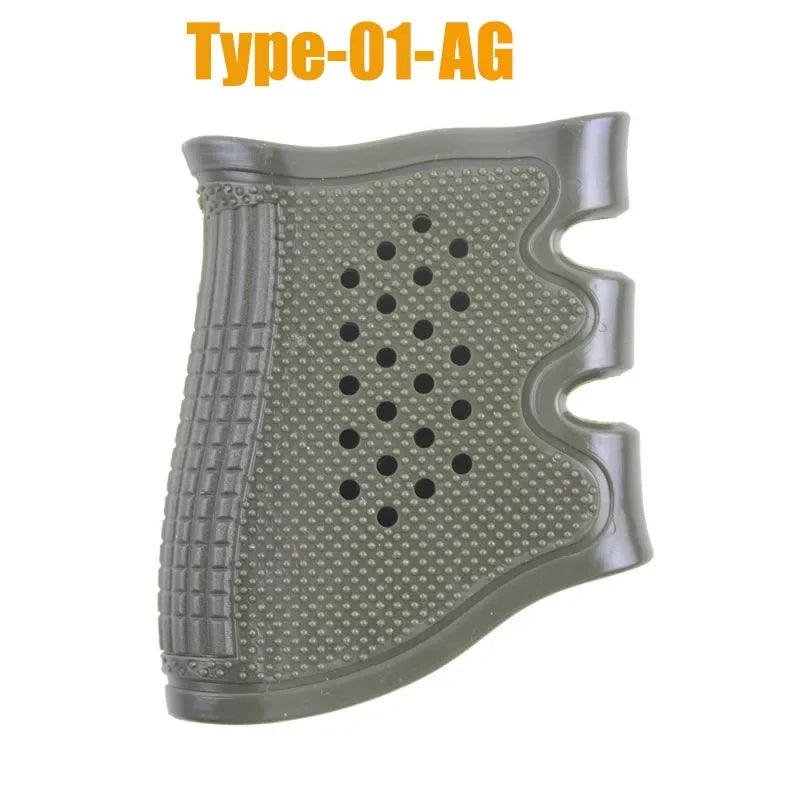Glove Cover Sleeve Anti Slip For Most Of Glock 17 19 Handgun Hunting Accessories Tactical Pistol Rubber Grip Holster Magazine
