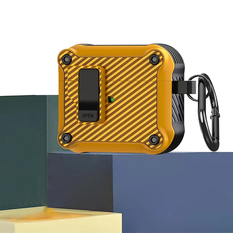 Security Lock Cover for AirPods Pro 2 3 Case for AirPods Pro2 Pro 2nd Gen 2023 Case Shockproof Cover For Airpods 4 4th 3 Fundas