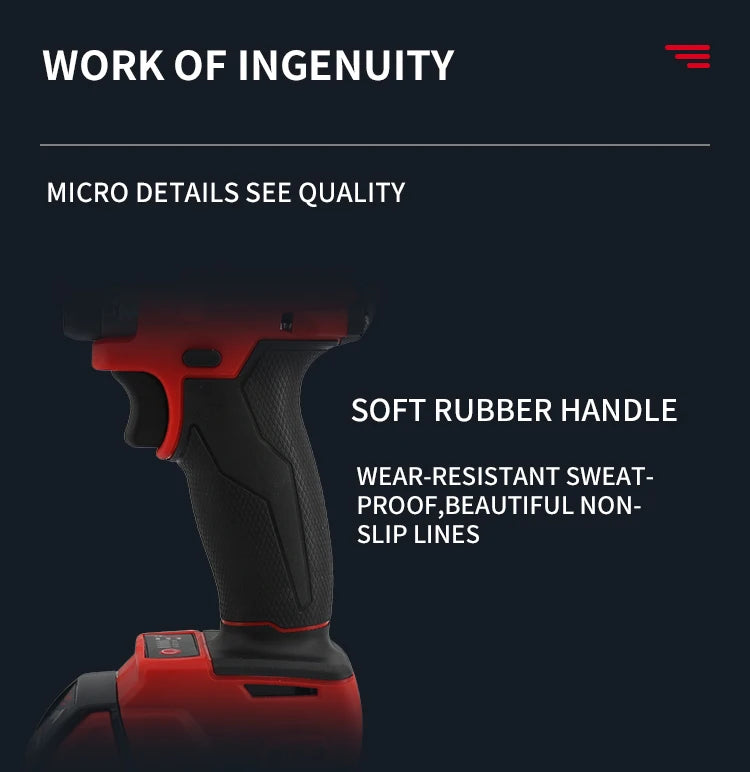 Milwaukee Brushless Cordless Electric Impact Driver Car Truck Repair Screwdriver Impact WrenchDrill Rechargable m18 Battery Tool