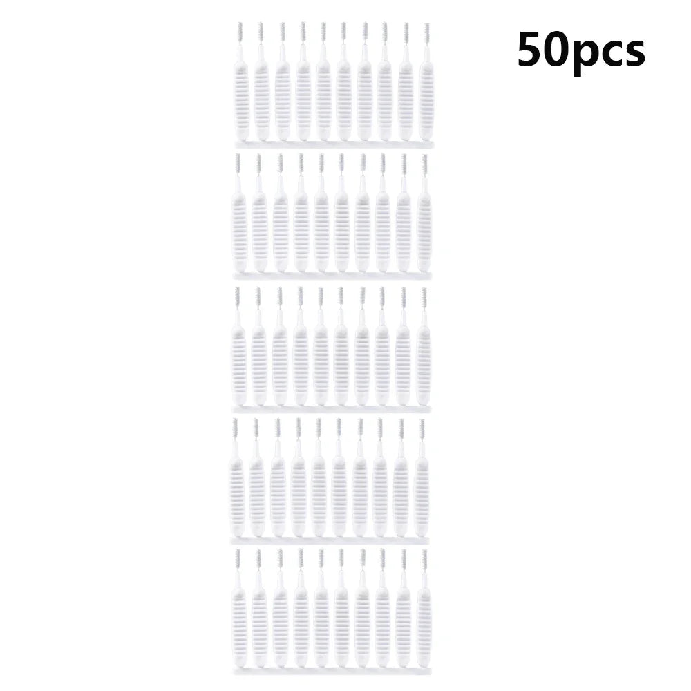 Earphone Accessories Charging Port Cleaning Brush 65mm Dust Hole Clean Mini Brush Bendable Mini Soft Round Brushes Cleaner Sets