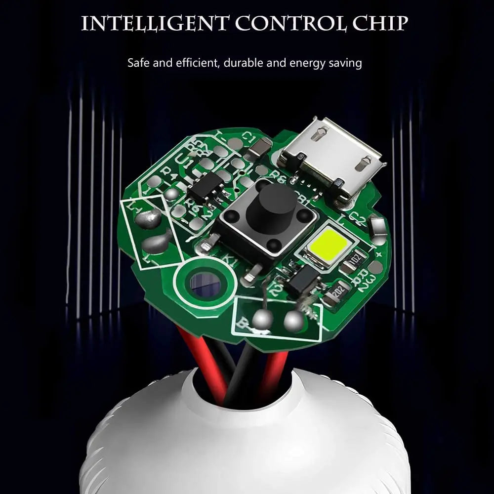 Portable Camping Light USB Rechargeable LED Emergency Lamp Bulb Hook Up Tent Light Garden Lighting Fishing Lantern Night Lights