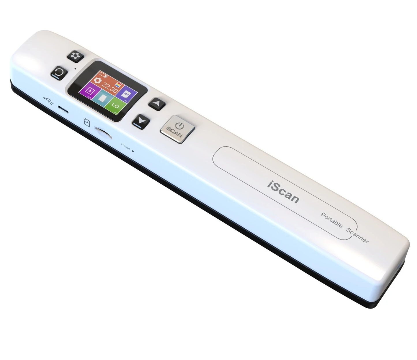 Portable iScan Wifi Scanner Handheld Zero Margin Scanner 1050DPI HD Scanner JPG/PDF for Business Reciepts Scan Document Images