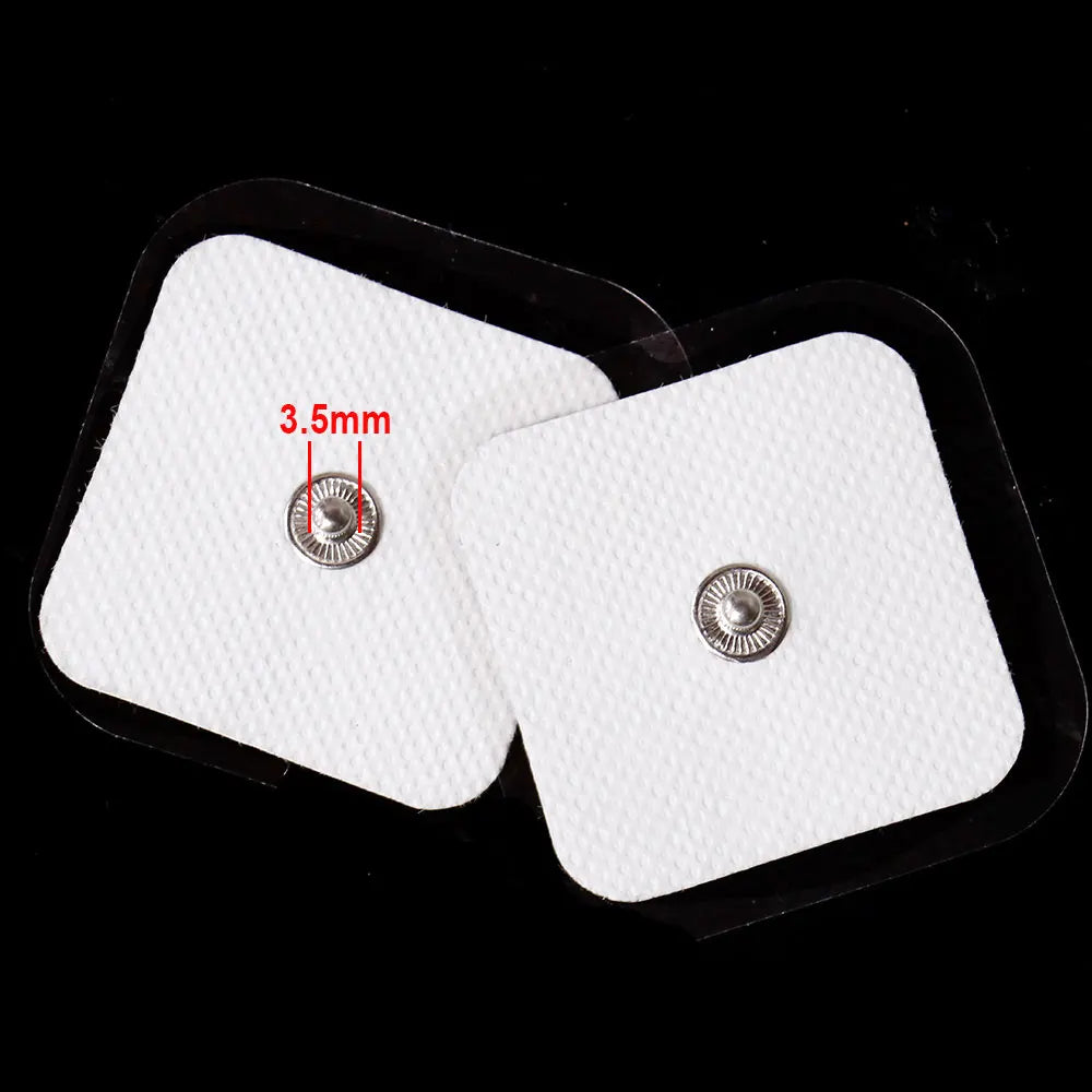 10/20PCS Electrode Pads Gel For Tens Acupuncture Physiotherapy Machine Slimming Pulse Ems Muscle Stimulator Massager Sticker