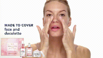 Pink Romantic Joyful Skincare Gift Box Improve Face Dullness Moisturize Firming Brighten Skin Fragrance Gift Box Set For Wome