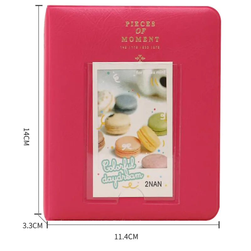 3 inch 64 Pockets For Polaroid Photo Album Mini Instant Picture Case Storage For Fujifilm Instax Mini Film 8 Korea Instax Album