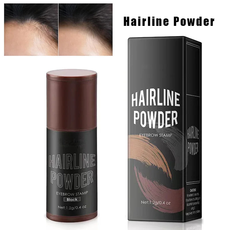 Yajukai 1 Pcs Hairline Shadow Powder Waterproof Hairline Powder Lasting Hair Root Cover Up Suitable For Different Hair Colors