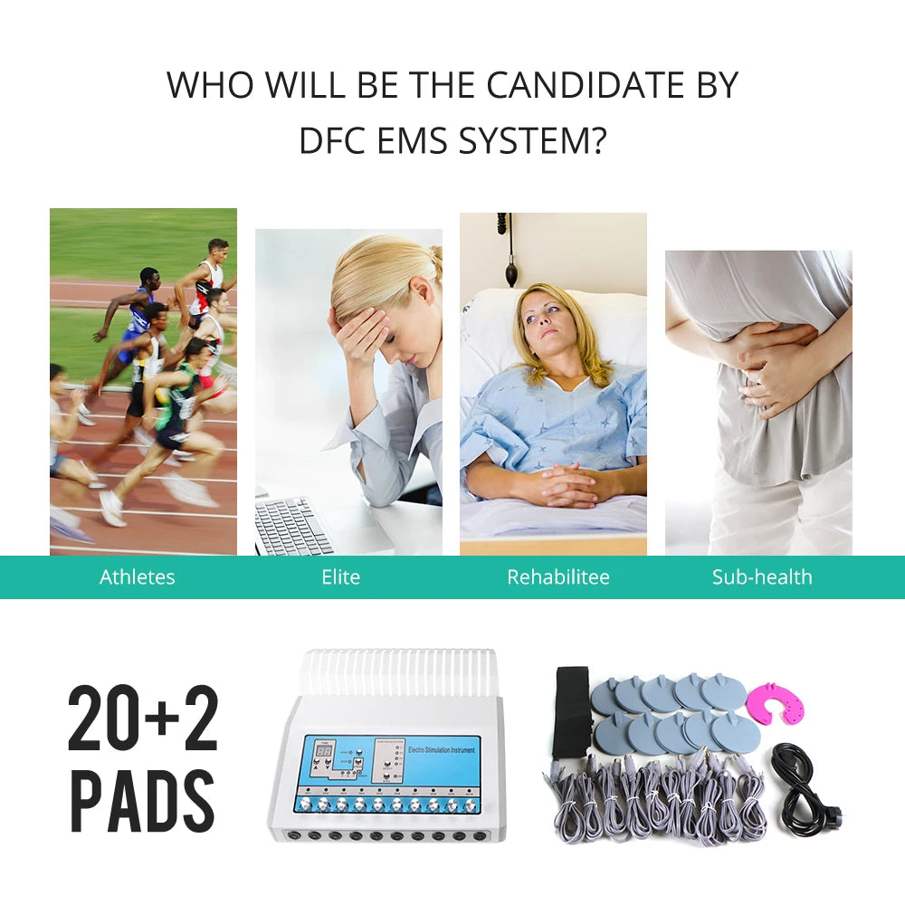 2024 New S871 Weight Loss Machine Ems Muscle Atimulator Electrostimulation Machine Waves Body Shaper Stimulation Tool