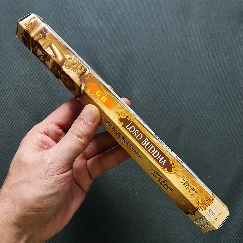 Y 20 Sticks Indian Incense White Sage Meditation Lavender Yoga Sea Breeze Love Incense Purifying Air Deodorization Aromatherapy