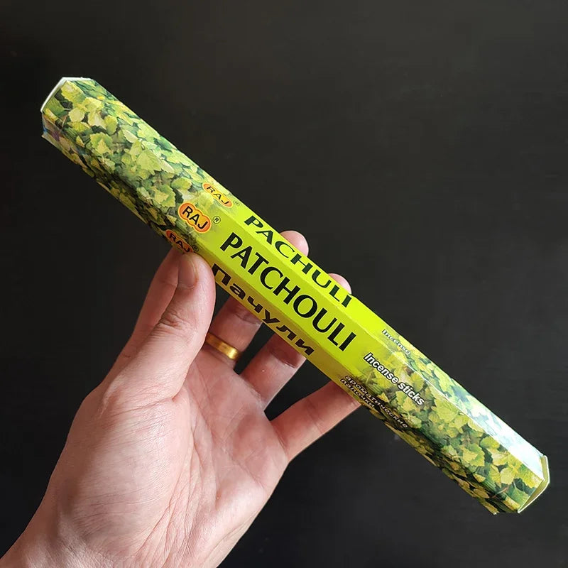 YXYMCF India Sandalwood Incense Sticks Meditation Lavender Sage Palo Santo Tibetan Line Incense Aromatherapy Lasting Fragrance