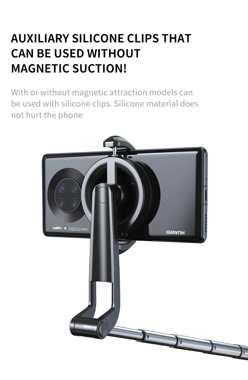 Xiaomi Magnetic Selfie Stick 1.24M Wireles Folding Telescopic Tripod for Android IPhone Smartphone with Remote Control