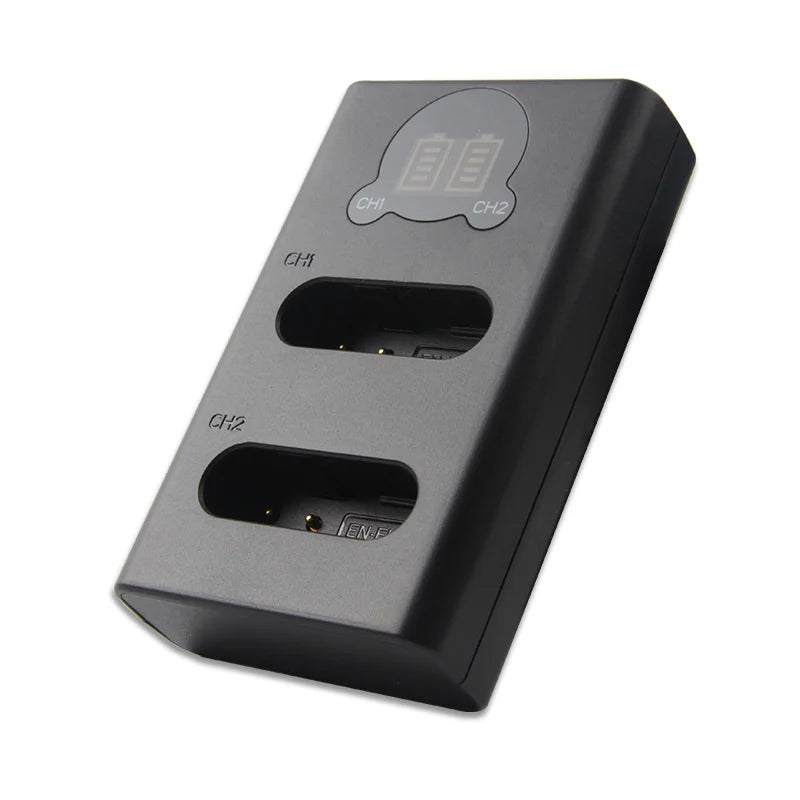 2350mAh EN-EL23 EN EL23 Battery + LED Charger for Nikon Coolpix B700 P610s P600 P900s S810c P610 P900 For Nikon EL23 Camera