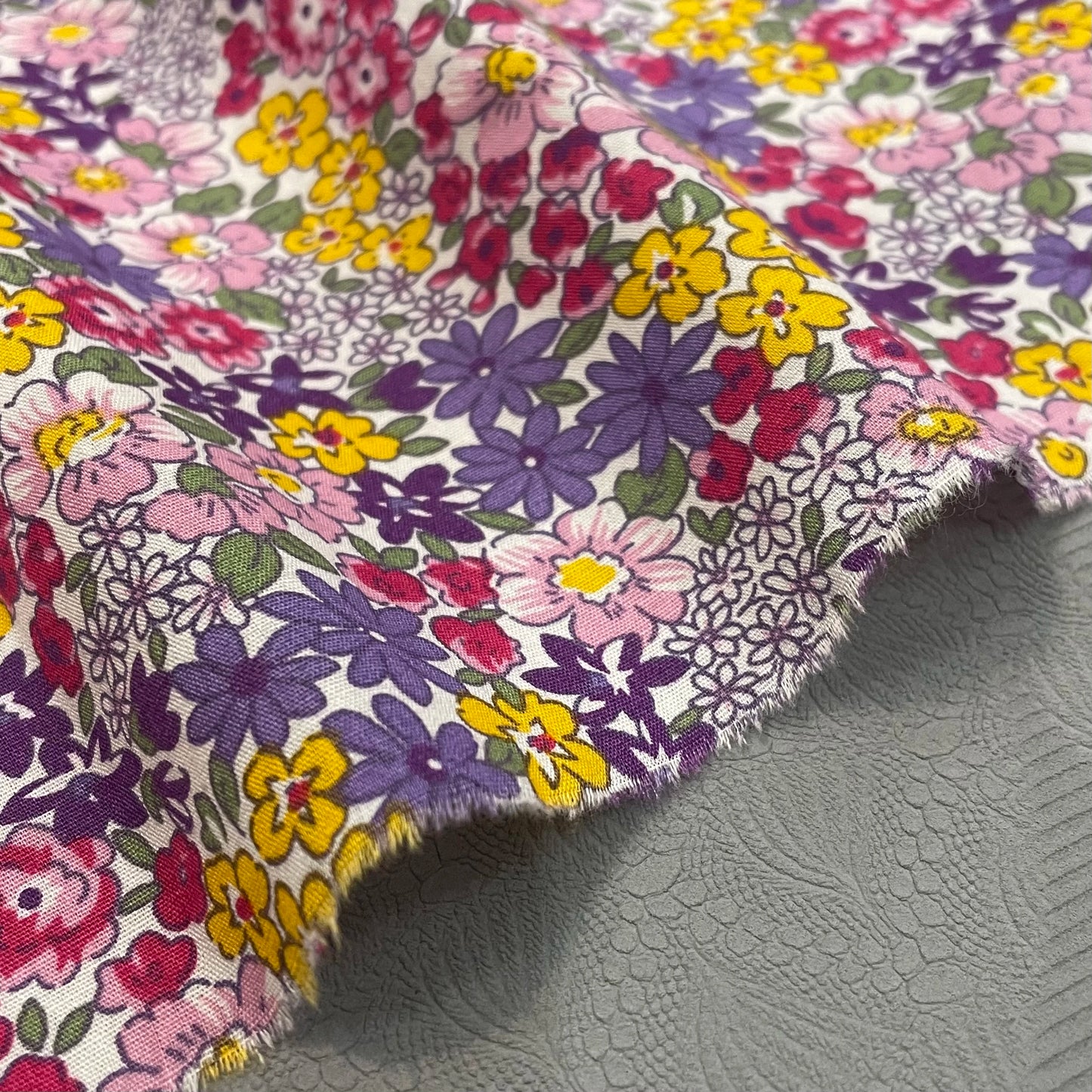 145X50cm Floral Plants 100% Cotton Printed Fabric is Used for Hand Sewing Fabric Patchwork Children's Dresses and Skirts DlY