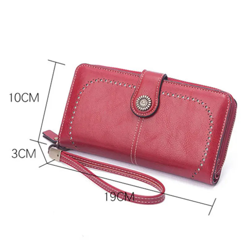 2022 New Long Women Wallets Name Engraved Phone Holder Zipper Coin Pocket Female Wallet PU Leather Card Holder Kpop Women Purse