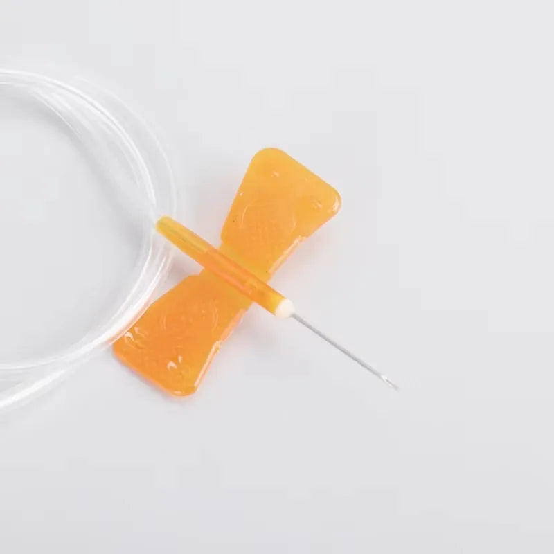 Disposable Needle Sterile Scalp Vein Set 21G 23G 25G Pet Medical Double Wings for Infusion Set