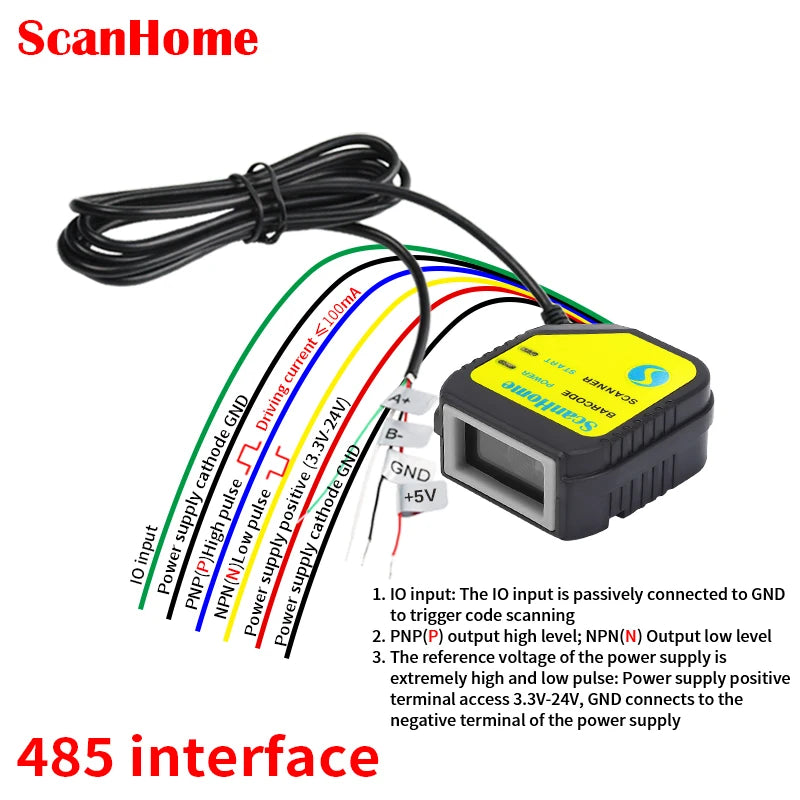 Embedded Barcode Scanner BarCode Reader code reader fixed Mounted code Engine Module USB 1D/2D QR PDF417Code ScanSH-400