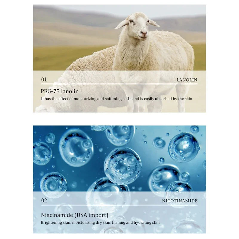 Anti-wrinkle Hand Cream Collagen Skin Soften Nourish Cracked Repair Whitening Moisturizing Anti-drying Product Korean Skin Care