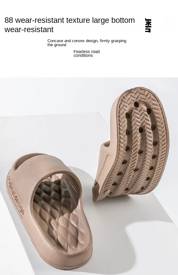 2024 New Men's Summer Slippers EVA Soft Soled Slippers Light Beach Shoes Indoor Outdoor Light Couple Slippers Designer Shoes Men