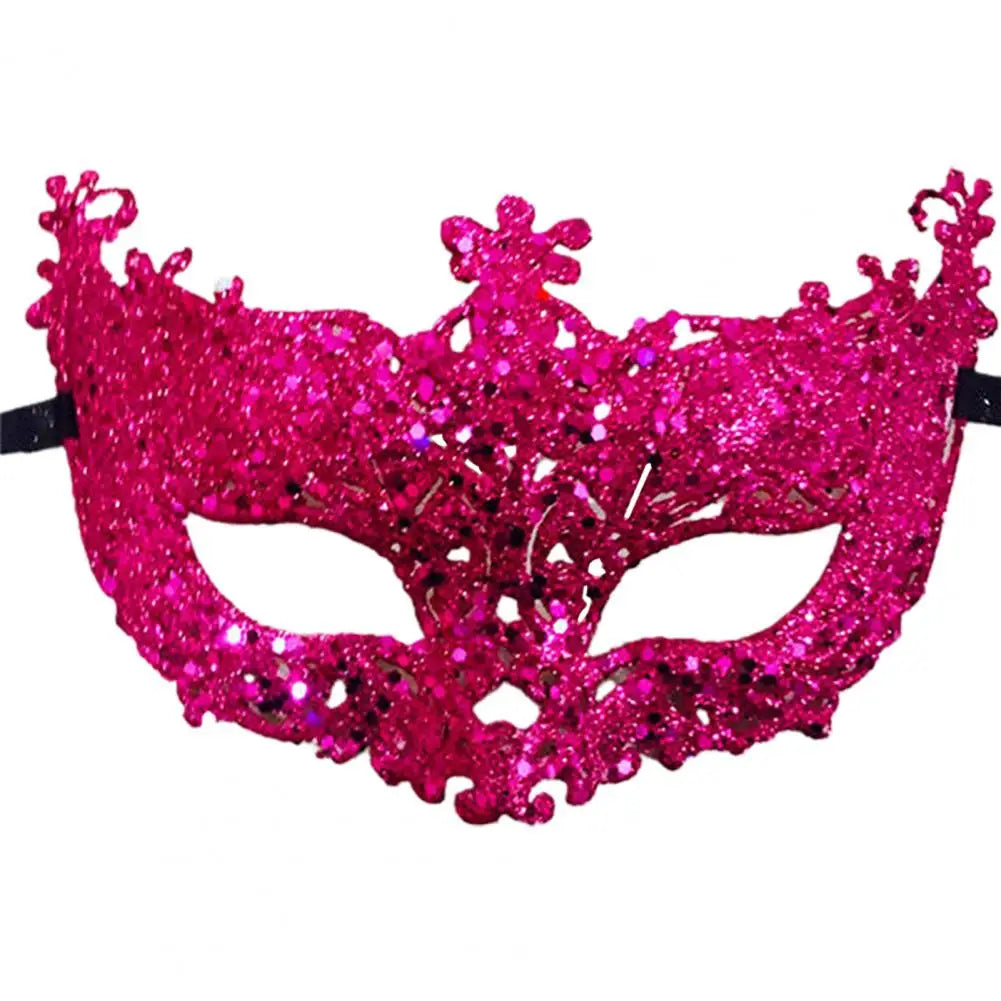 Cosplay Face Covers Party Mask Glitter Shinny Women Ribbon Mysterious Eye Cover For Masquerade Luxury Venetian Mask Halloween