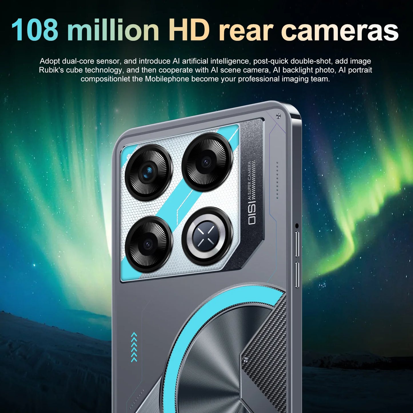 Hot Selling Mobile Phone GT20 Pro 7.3-inch HD Large Screen Smartphone Android Versão Global Original Phone Cheap